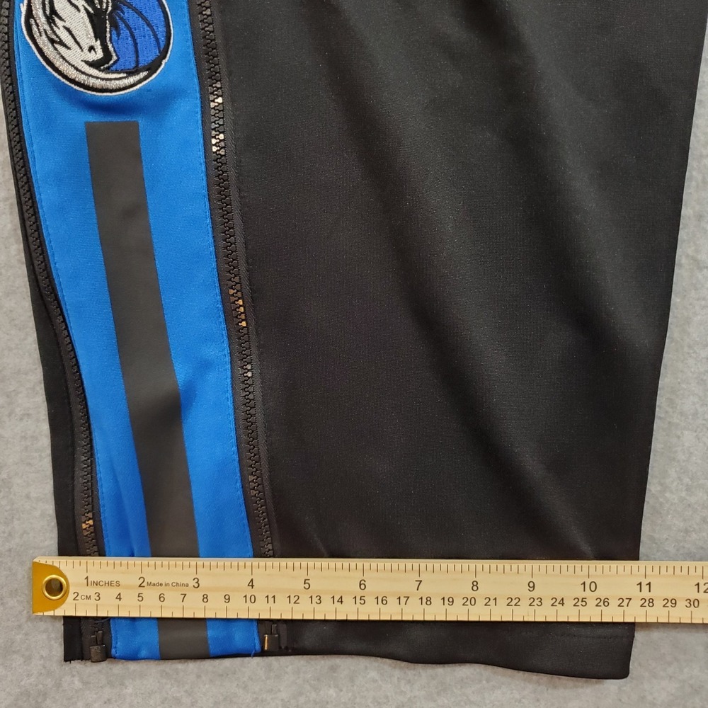 Dallas Mavericks Mavs Zipway Pants Black Blue Size XL Adjustable Waistband‎ - Picture 3 of 7
